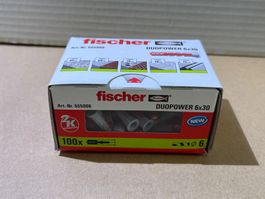 Fischer Dübel Duopower 6 x 30 100 Stk.