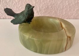 Wienerbronze "Spatz auf Onyx" ca. 1880