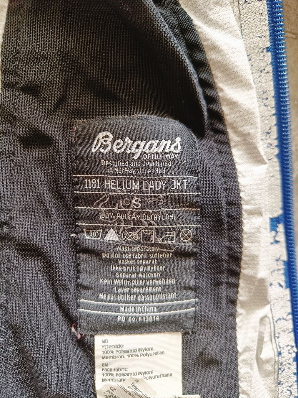 Bergans Giacche: Bergans Regenjacke blau – Usato da Zürich venduto da nin_6b6w 3