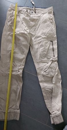 Herren Cargo Hose Beige Grösse M/L Gebraucht