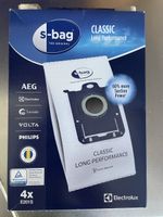 Staubsaugerbeutel s-bag E201S 4 Stk neu
