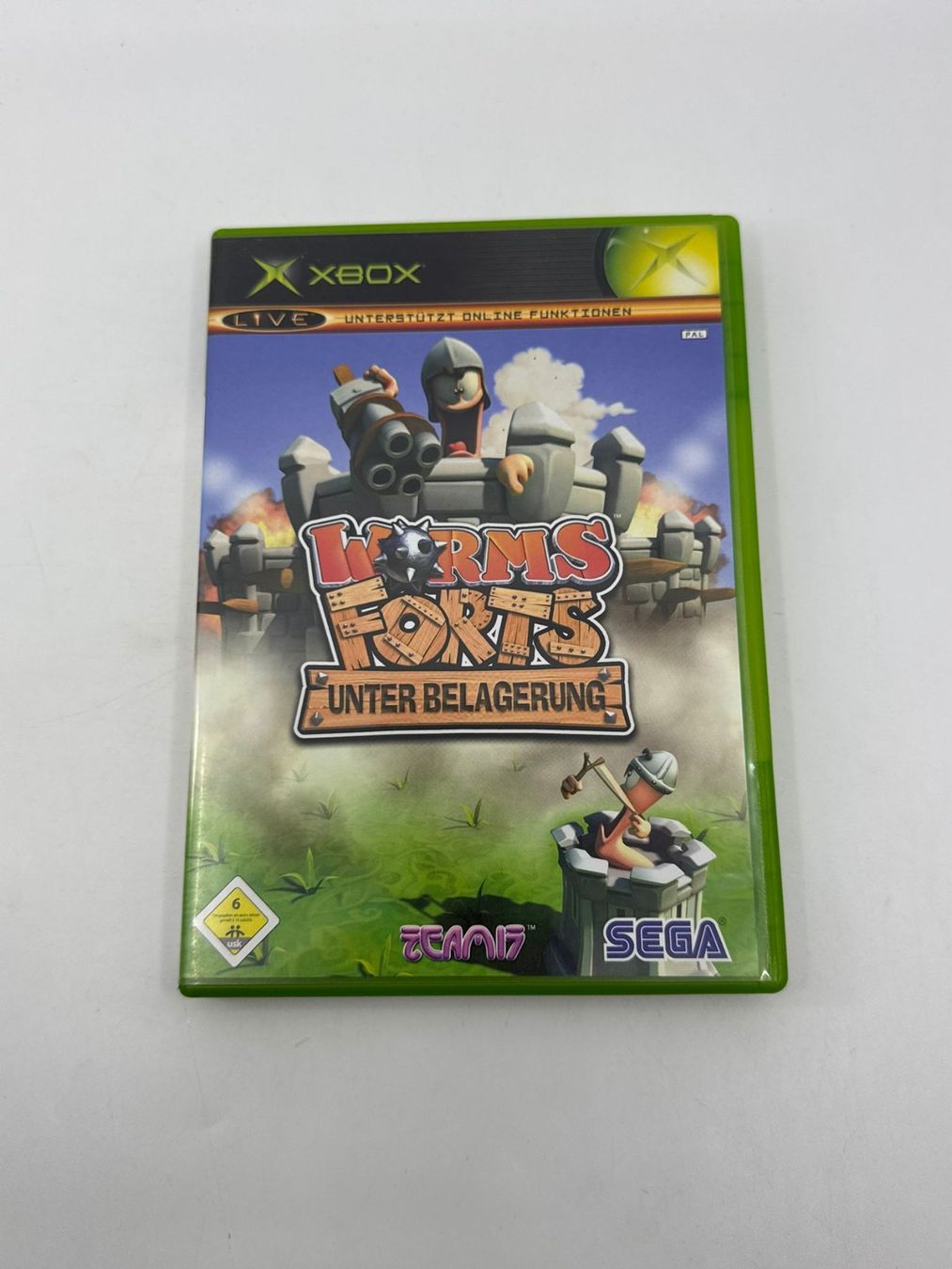 Giochi: Worms Forts unter Belagerung (XBOX) – Usato da Herisau venduto da Seyashop1