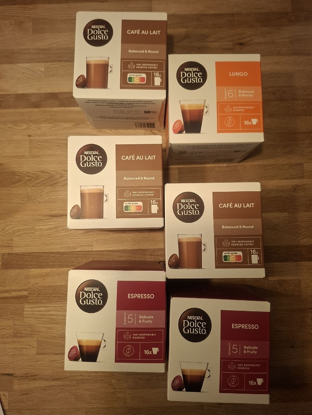 Nescafé Cibi & Specialità: NESCAFÉ Dolce Gusto Kapseln, div. Sorten – Nuovo e nell'imballaggio originale da Lengwil venduto da Gastman45