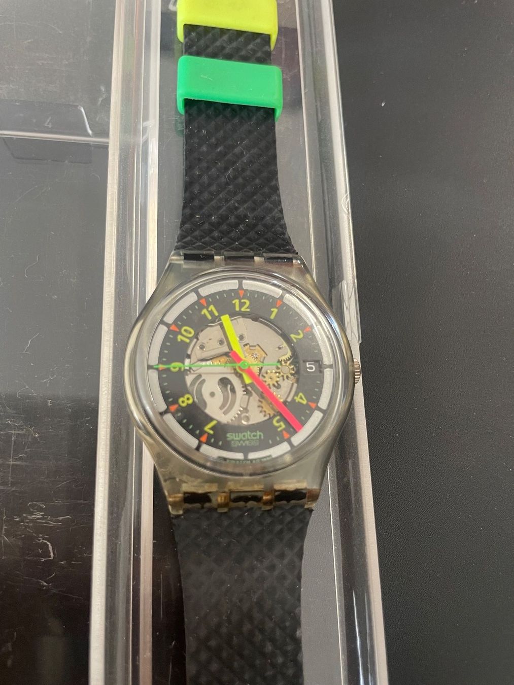 Swatch Uhren: Swatch Black Line gk402 1991 – Neu und originalverpackt aus Wilen b. Wil von Alvaro00 1