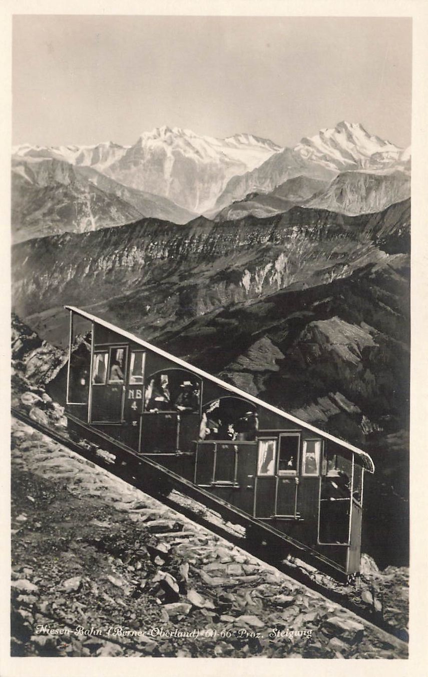 Ansichtskarten: Mülenen BE Standseilbahn Niesenbahn Bahn – Gebraucht aus Biasca von Blenio71