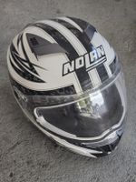 Motorradhelm Nolan N86 weiss schwarz Grösse XL gebraucht.