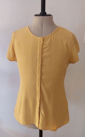 Bluse Masai Copenhagen gelb Viskose M