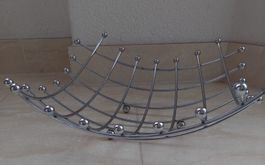 Fruchtschale Metall 