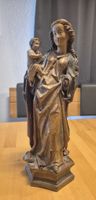 antike Muttergottes Statue
