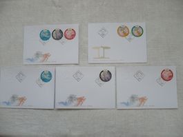 2000 5 FDC Olymp. Spiele SBK 1010 - 1012 + IOK 1 & 2
