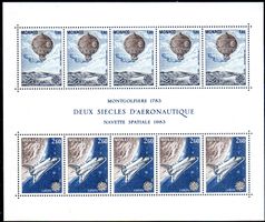** POSTFRISCH ** MONACO BLOCK EUROPAMARKEN 1983 - MO34
