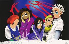 Poster Korn Characters