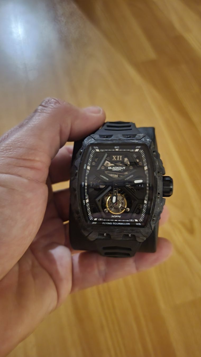 Orologi: Blackout concept XP1 tourbillon Black LT – Usato da Bossonnens venduto da nic.deco 2