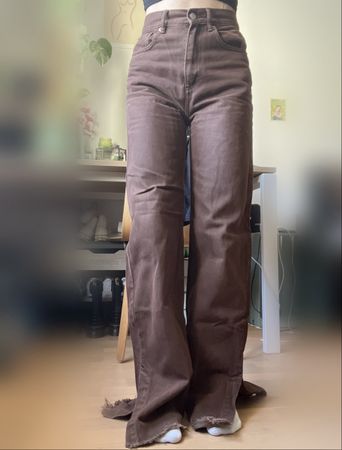 Jeans brun Pull&Bear