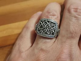 Harley Davidson Silber 925er Ring neuwertig