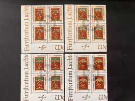 Liechtenstein 1962  Mi. 357-60 FDC gest. (3204)