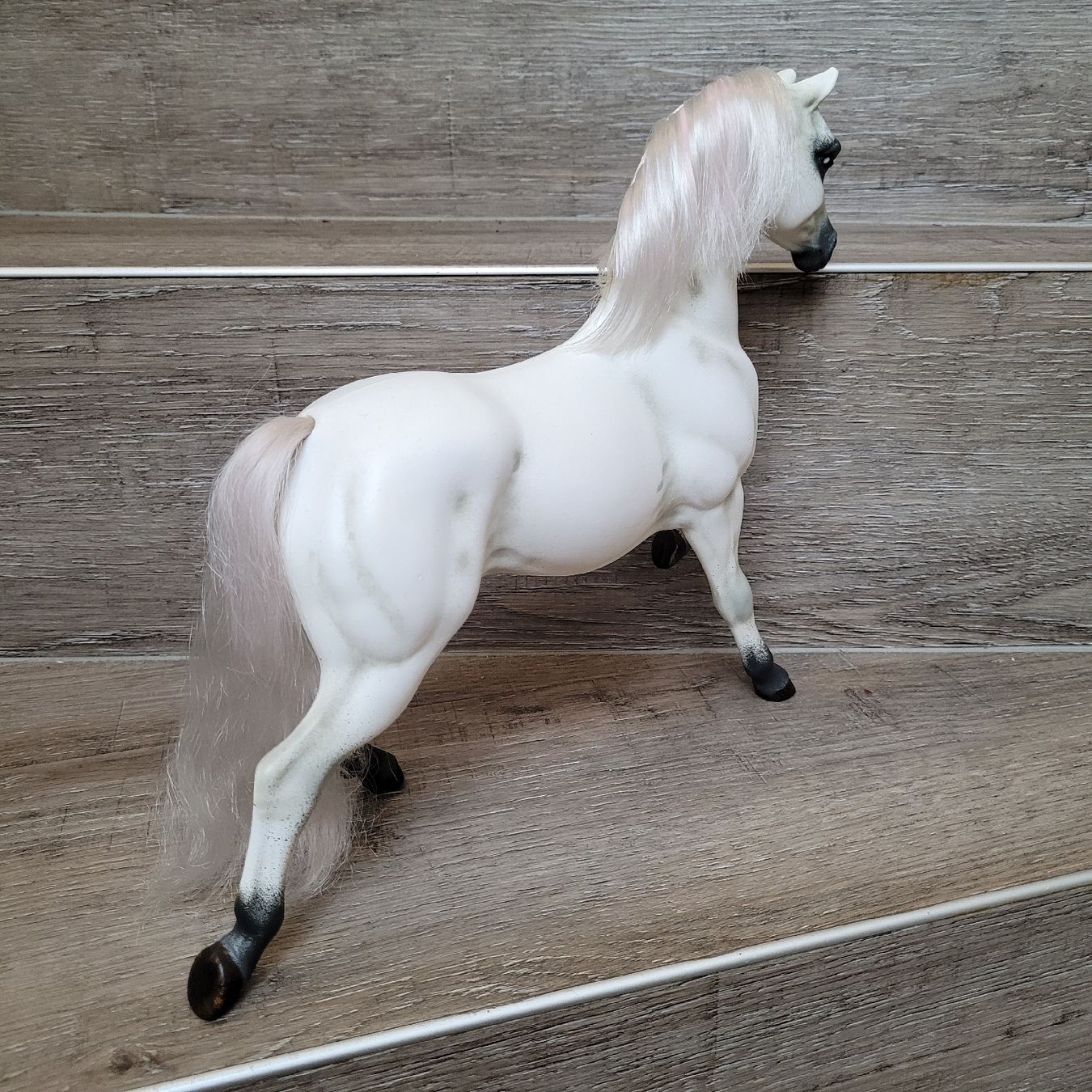 Giocattoli: Barbie Pferd Schimmel Repaint/Unikat – Usato da Niederbuchsiten venduto da klengyel 2