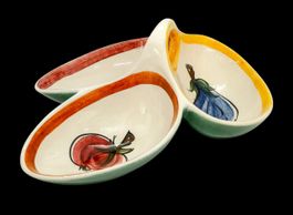 Apero Tapas Antipasti Schale plat vintage Mid-Century 50s