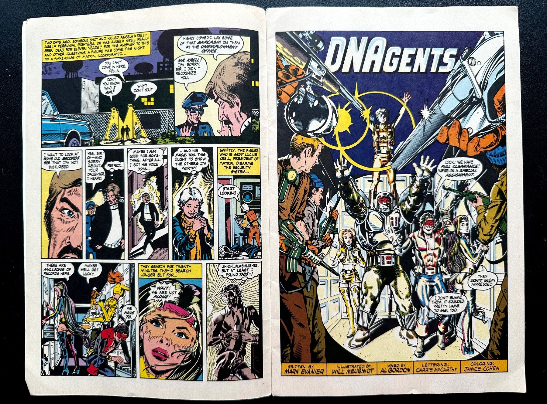 Comics: DNAgents Comic USA 1983, weitere coole Comics – Gebraucht aus Seltisberg von quadartswiss 1