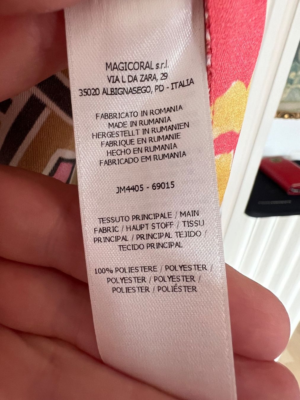 Maliparmi Camicette: MALIPARMI Bluse bunt gemustert Gr. 38/40 – Usato da Zürich venduto da Girasole232 6