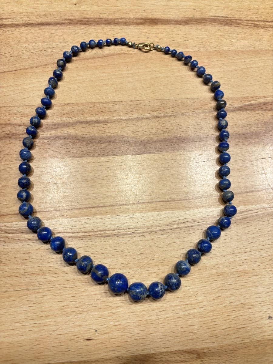Catenine: Halskette Lapis Lazuli – Nuovo (secondo la descrizione) da Dittingen venduto da ssplendore 1
