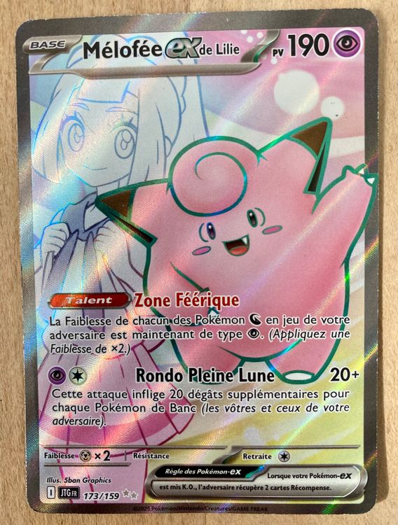 Mélofée ex de Lilie 173/159 Holo FR - Pokémon (Gebraucht) in Magden für ...