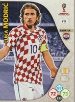 FIFA WORLD CUP RUSSIA 2018 Adrenalyn XL 078 LUKA MODRIC CRO