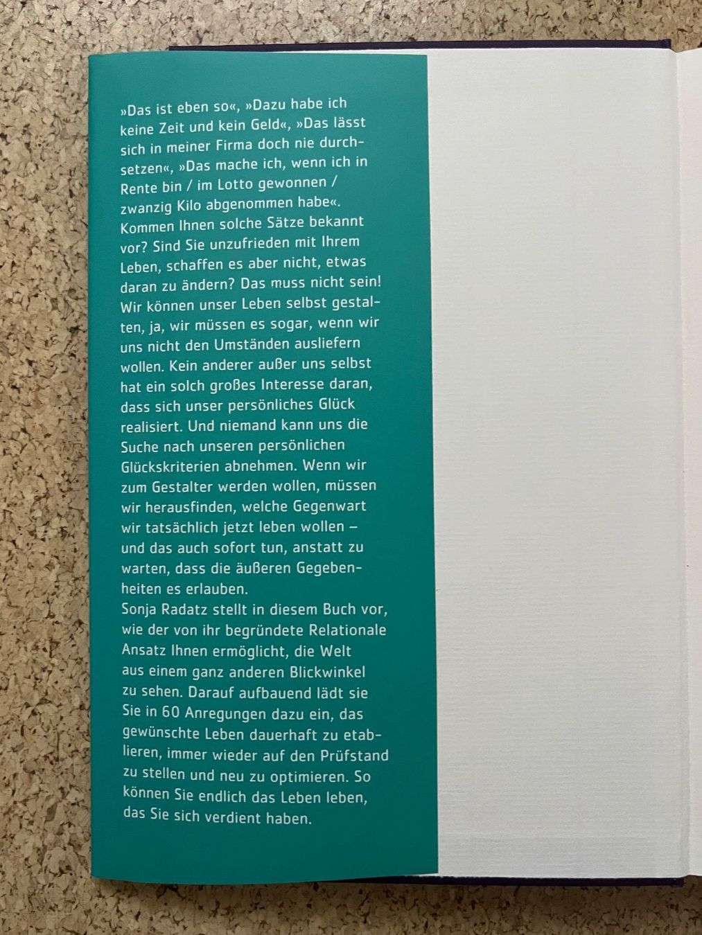 Libri: Buch "Gestalten Sie. Sonst werden Sie gestaltet", S. Radatz – Usato da Grosswangen venduto da Vita500 2