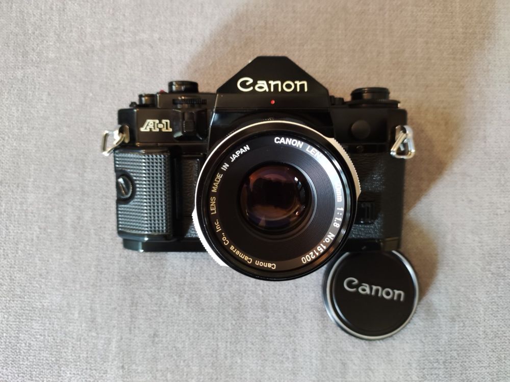 Canon A1 Fotocamera Reflex Analogica Professionale Kaufen auf Ricardo