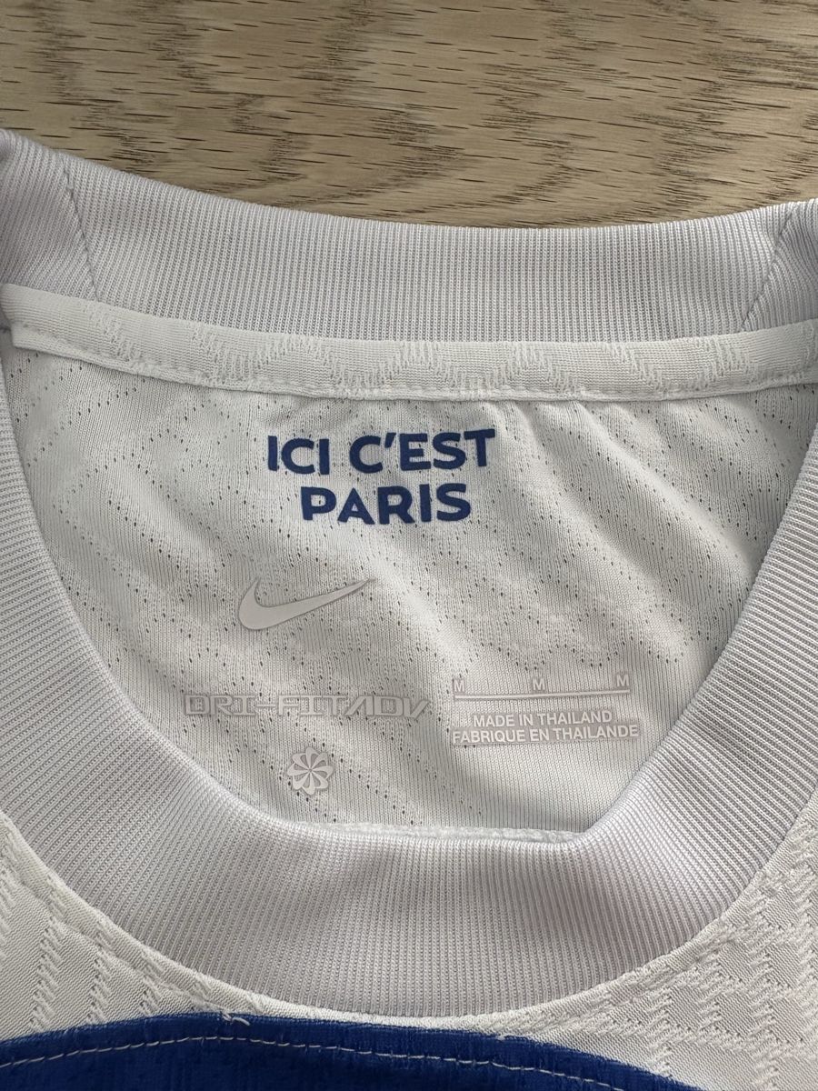 Nike Canottiere & Pantaloni: Paris Saint-Germain Trikot weiss Grösse M – Usato da Domat/Ems venduto da tim_lq6b 4