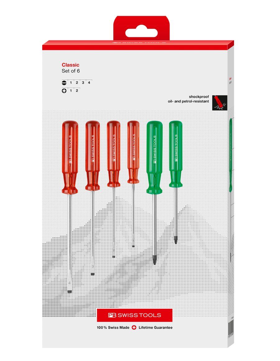 PB Swiss Tools Tutti gli attrezzi: PB Swiss Tools Schraubenziehersatz PB 1568 CBB – Nuovo e nell'imballaggio originale da Koppigen venduto da Bracher_Mail-House 3