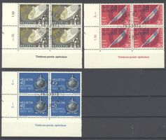 1973, Sonderpostmarken, Viererblöcke, ET
