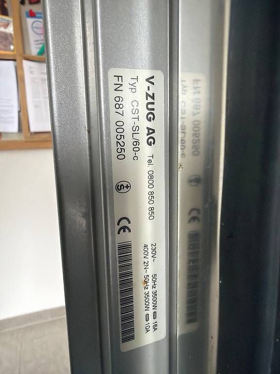 Appareils de cuisine: Combi Steamer V-Zug  – D'occasion à Oberriet par Ribel75 2