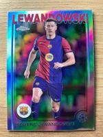 Soccer Robert Lewandowski SILVER Topps Chrome 2025