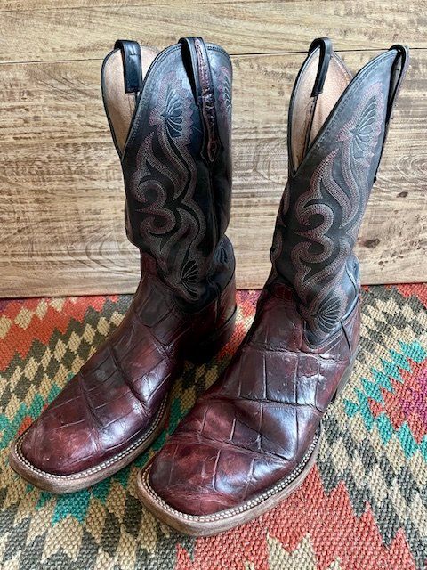 Lucchese Boots ROY American Aligator Western Stiefel Kaufen auf Ricardo