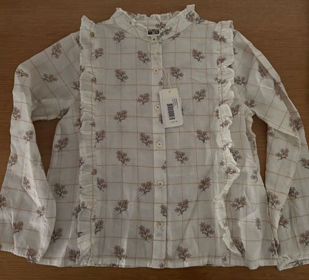NEU wunderschöne Bluse Bonton 8 Jahre Mädchen
