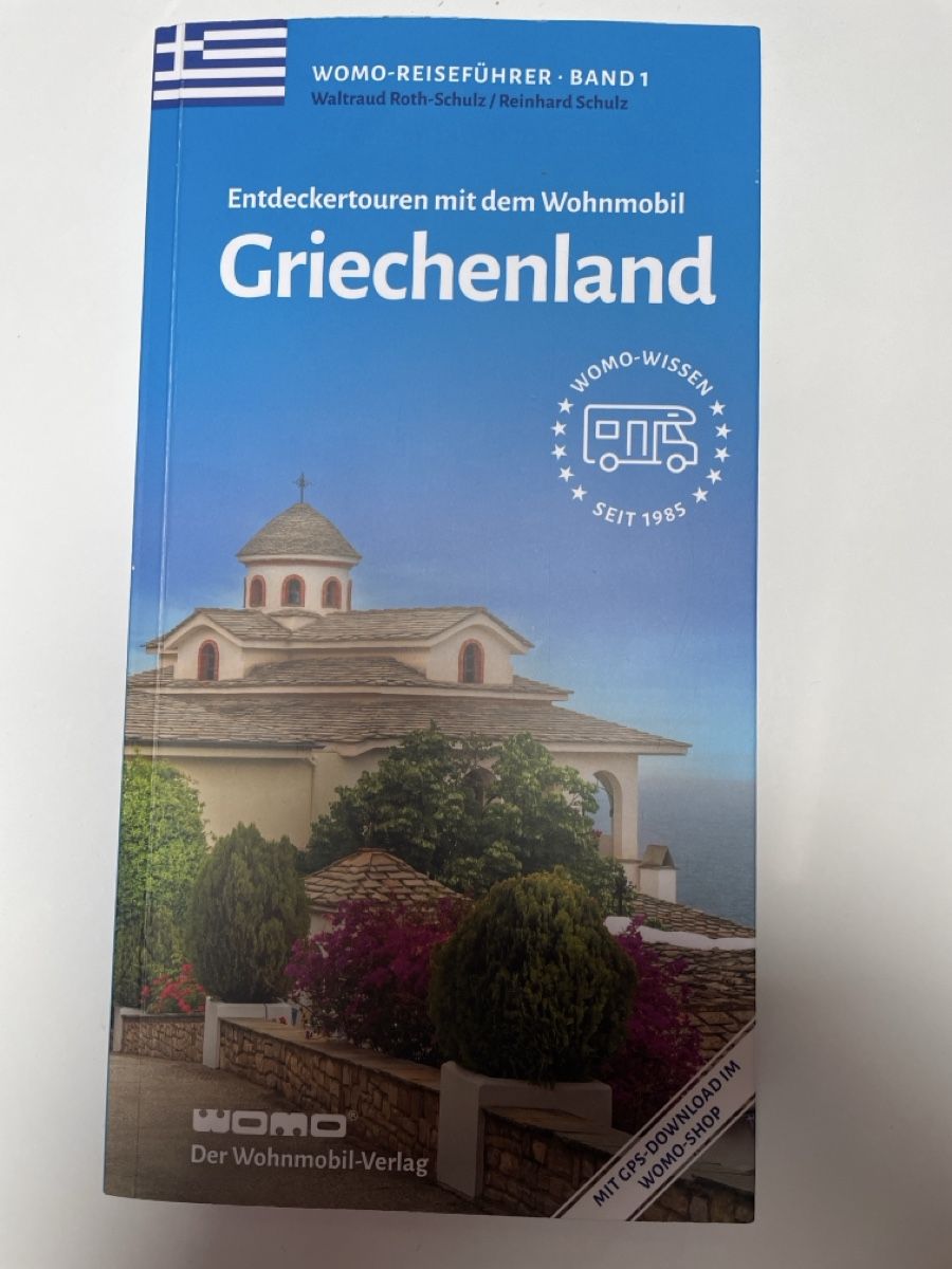 Libri: Womo Reisebuch Grichenland – Usato da Schlatt TG venduto da mori04