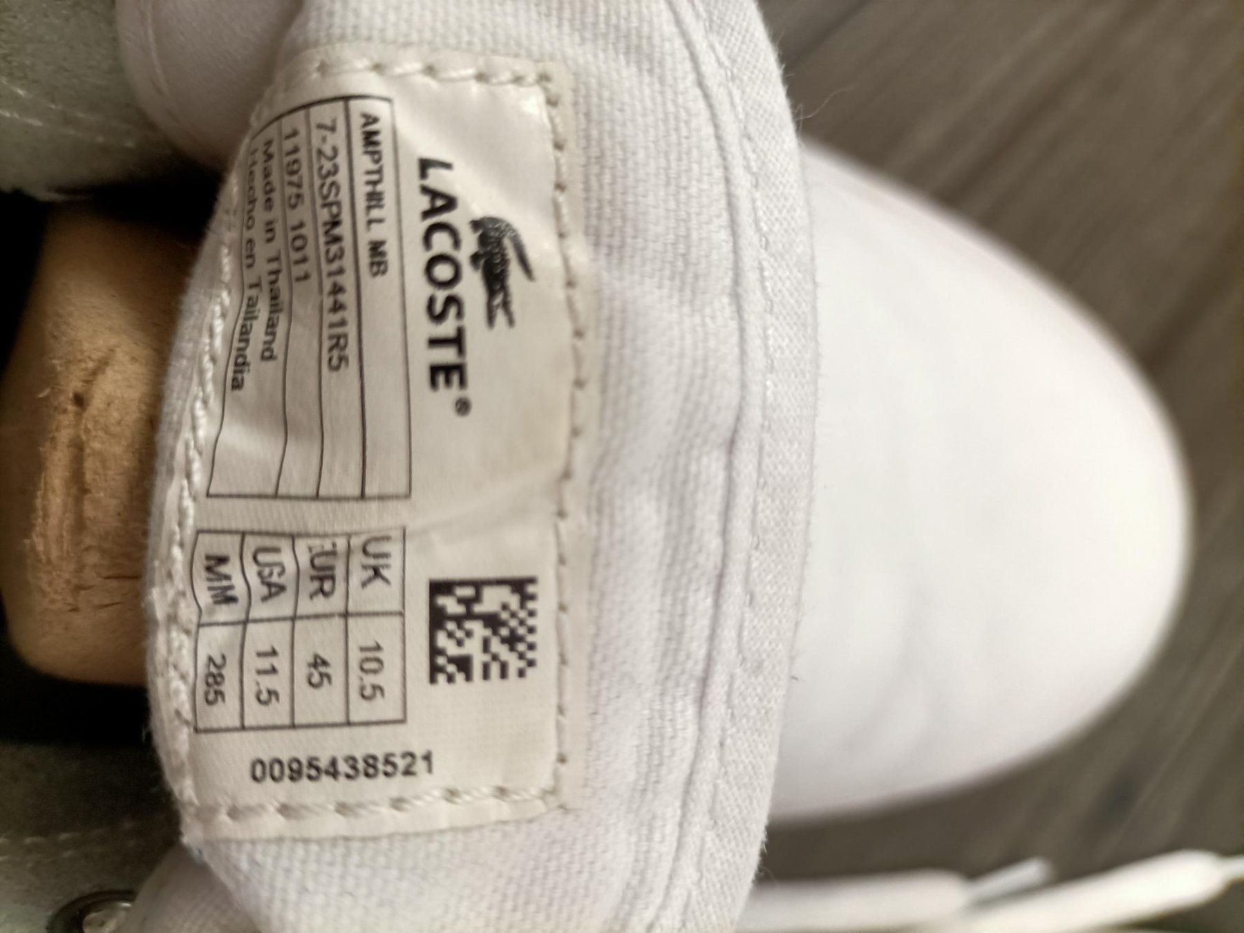 Lacoste Scarpe da uomo: Lacoste Herren , sommerschuhe , Gr.45 – Usato da Obergösgen venduto da js9_h6hp 2