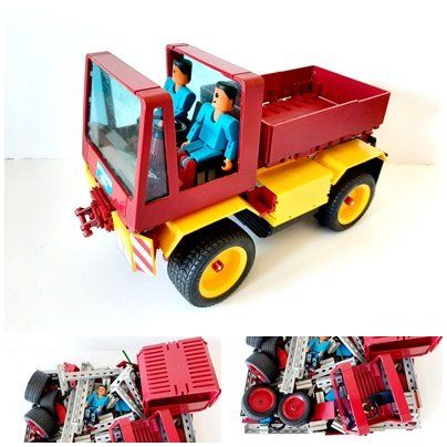 Fischer Kit di costruzioni: Fischertechnik Lastwagen und viele Ersatzteile – Usato da Flaach venduto da maj_w_