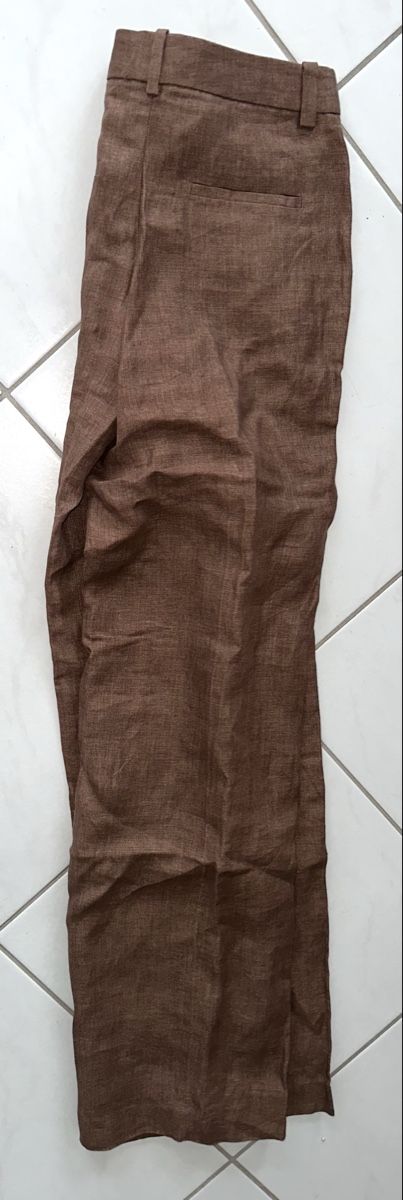 Massimo Dutti Pantaloni: MASSIMO DUTTI HOSE GR. 36 LEINEN neuwertig – Nuovo (secondo la descrizione) da Unteraegeri venduto da MH203 5