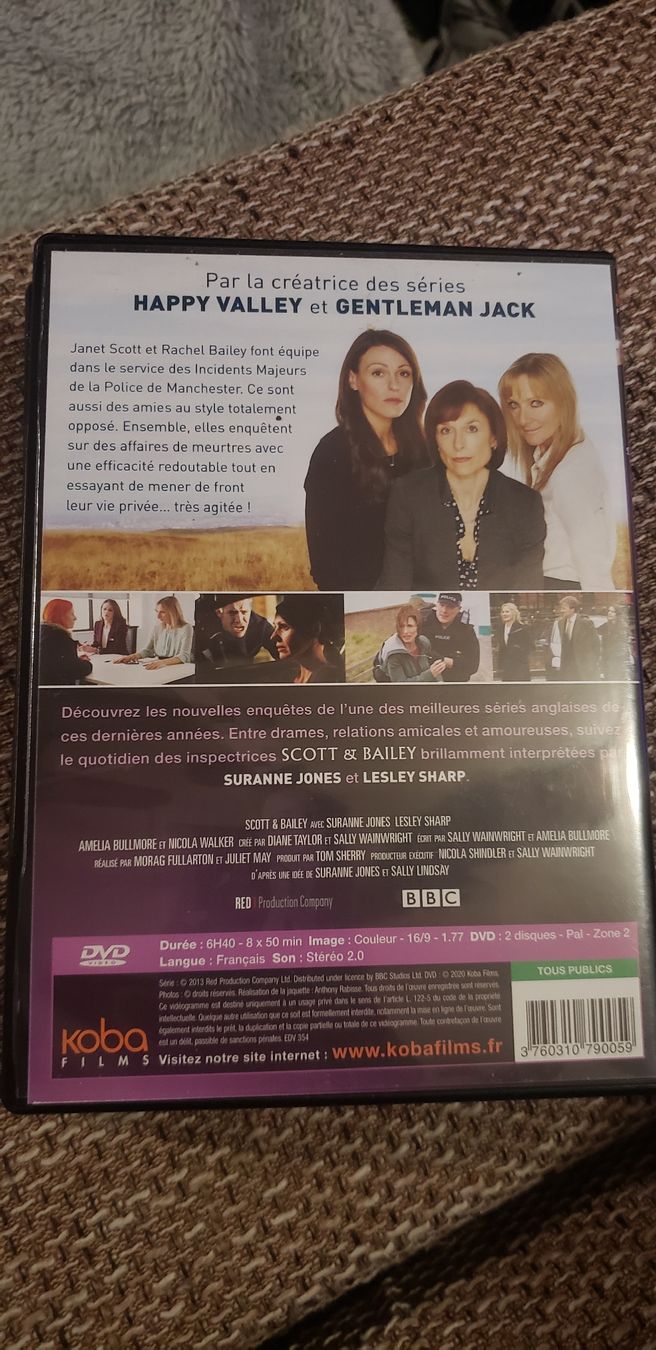 Tutti i DVDs: Scott & Bailey saisons 1 à 3 – Usato da Le Séchey venduto da Jill93 5