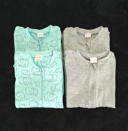 4x Pyjama's in Grösse 74/80 🐘 NEU!
