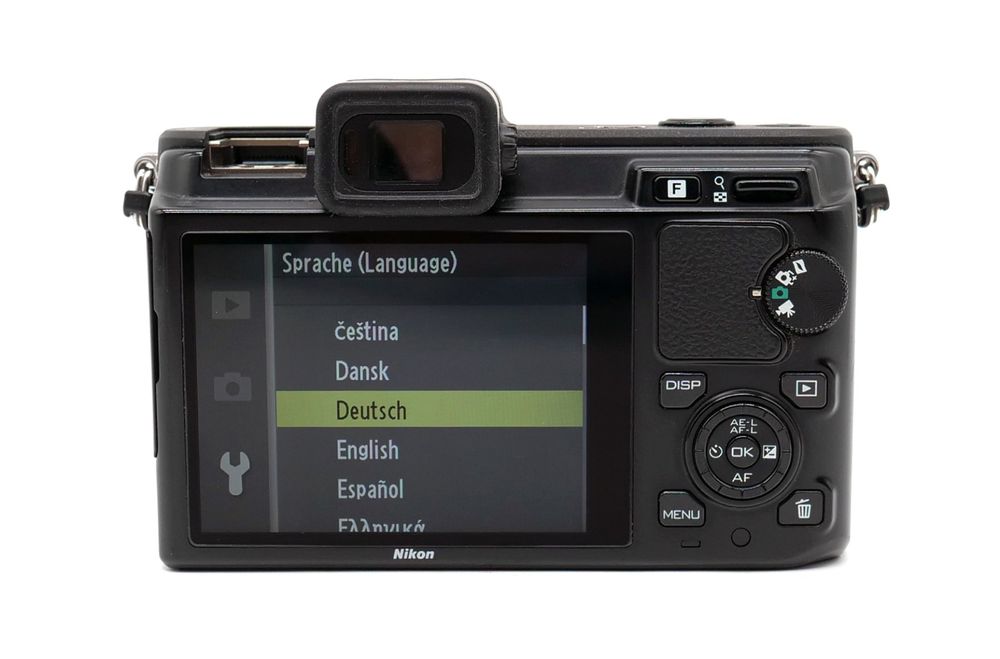 Nikon V1 MP spiegellose Systemkamera, FULL HD Video