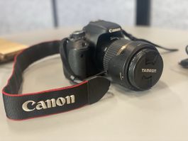 Canon EOS 600D Kamera mit tamron objektiv 18-270 F 3.5-6.3