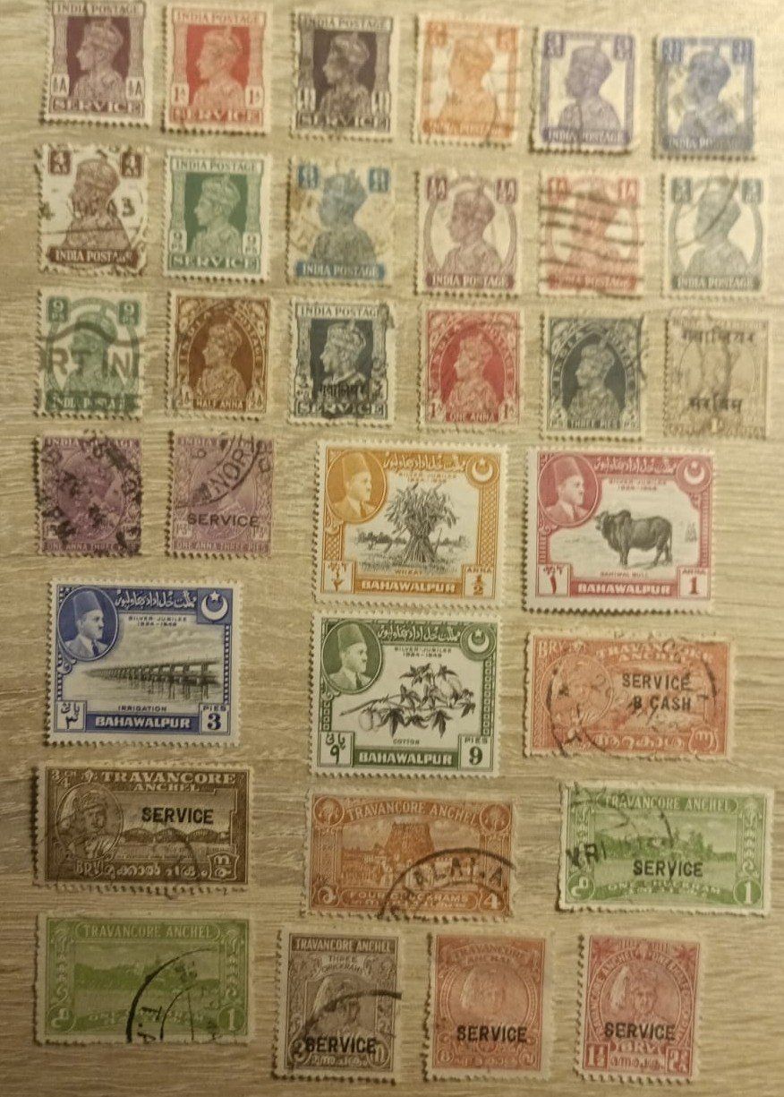 Tous les timbres: Lote sellos India, – D'occasion à Stein am Rhein par tom_fq6v