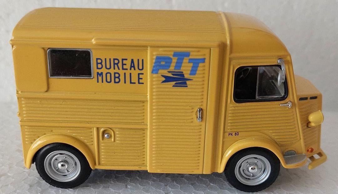Modellini d'auto: Citroën TYPE H  1964 - PTT Bureau Mobile - Universal Hobbies – Usato da Delémont venduto da Domdom1