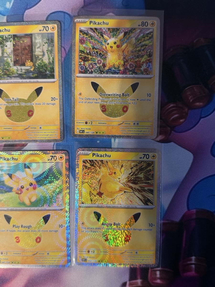 Pokémon Sammelbilder & Trading cards: Pokémon Pikachu 30th – Neu (gemäss Beschreibung) aus Fischbach LU von 00-hmc-00 3