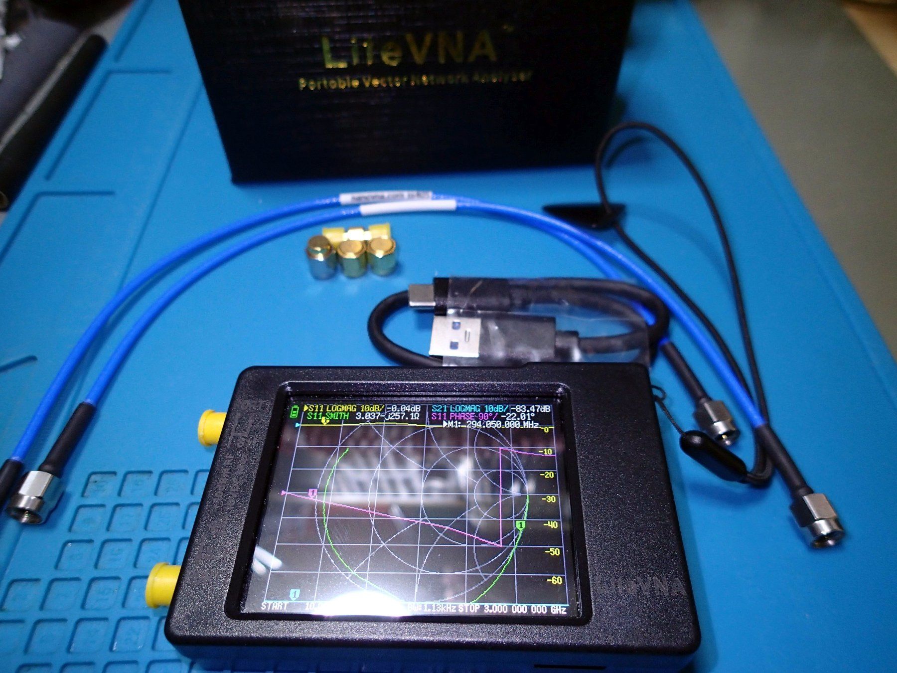Radiocomunicazione: LiteVNA 62 Vektor Antennenanalysator Network Analyzer – Usato da Zürich venduto da youelec 4