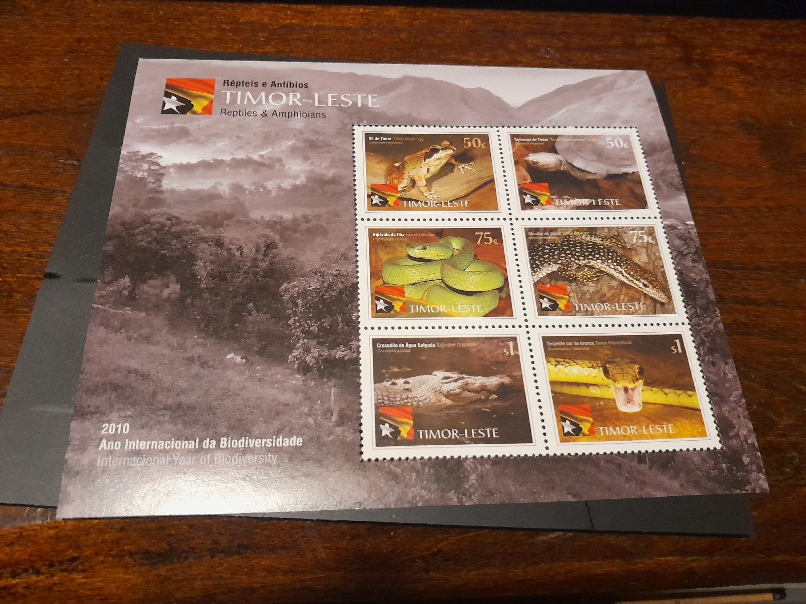 Alle Briefmarken: Timor reptiles 2010 – Neu (gemäss Beschreibung) aus Marly von globetrotter1723