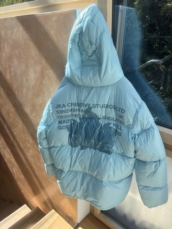 Unknow Winterjacke Hellblau (benutzt)